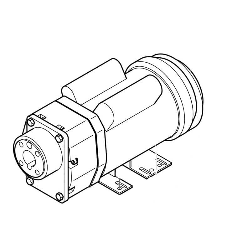 HOBART PARTS Hobart 00-914109-00003 Motor 4822 Chopper 1PH - SKU HOB00-914109-00003