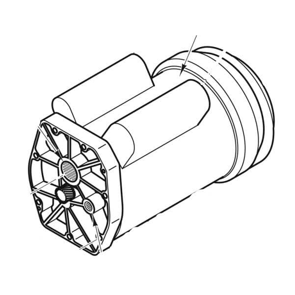 HOBART PARTS Hobart 00-914201 Motor Adapter Assembly 3 Phase - SKU HOB00-914201