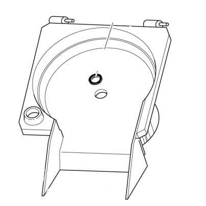 HOBART PARTS Hobart 00-915662 Knife Chamber RG-100/200 - SKU HOB00-915662