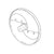HOBART PARTS Hobart 00-915719 Plate Fine Slicer 5/8 Al - SKU HOB00-915719