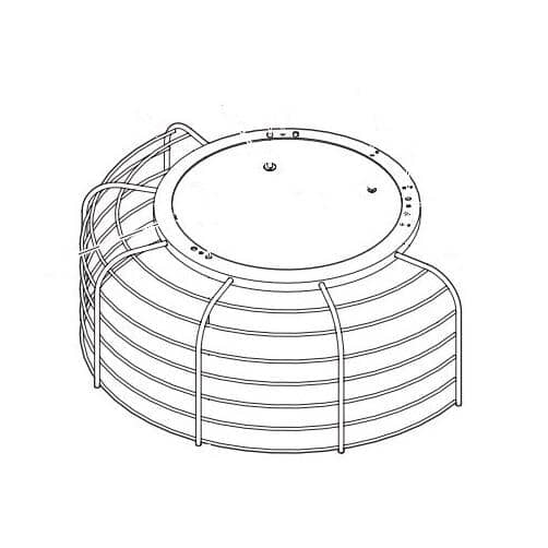 HOBART PARTS Hobart 00-916154-00002 Wire Cage Assembly (Corr) - SKU HOB00-916154-00002