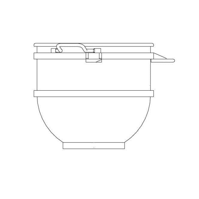 HOBART PARTS Hobart 00-916174 Packing Assembly 60 Qt Sst Bowl - SKU HOB00-916174