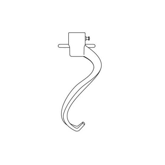 HOBART PARTS Hobart 00-916618-00002 I Pk Mtl 40 Qt Ed Hook (Sst) - SKU HOB00-916618-00002