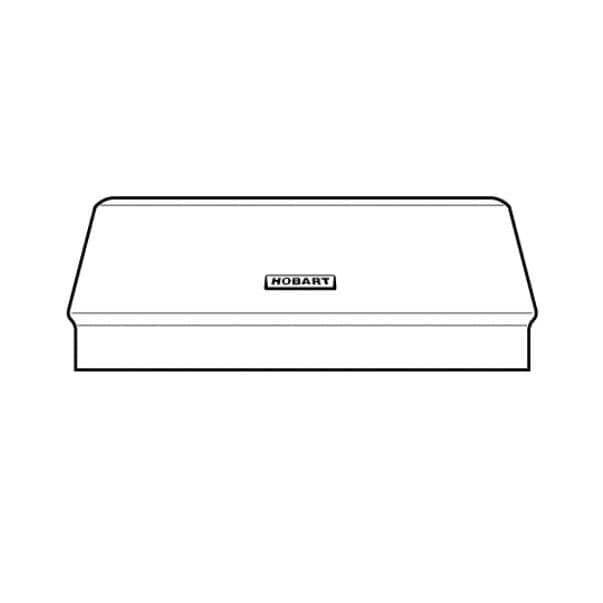 HOBART PARTS Hobart 00-916897 I Pk Mtl 40 Qt Splash Cover - SKU HOB00-916897