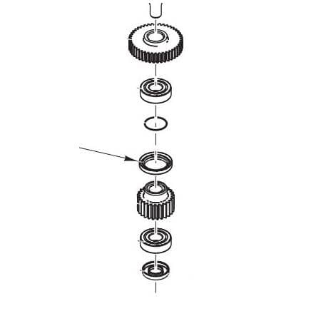HOBART PARTS Hobart 00-917123 Seal Center Shaft - SKU HOB00-917123