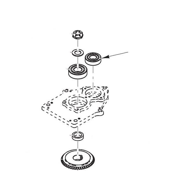 HOBART PARTS Hobart 00-917179 Shaft Center Assy - SKU HOB00-917179