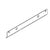 HOBART PARTS Hobart 00-936599 Guide Rod Sideloader - SKU HOB00-936599
