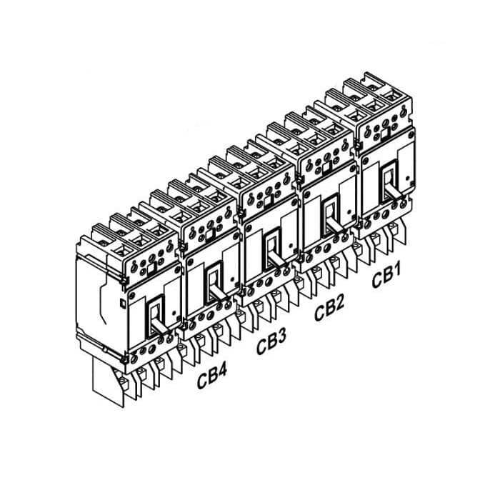 HOBART PARTS Hobart 00-936859-00007 Breaker Ckt 600V 45A 3 Pole - SKU HOB00-936859-00007