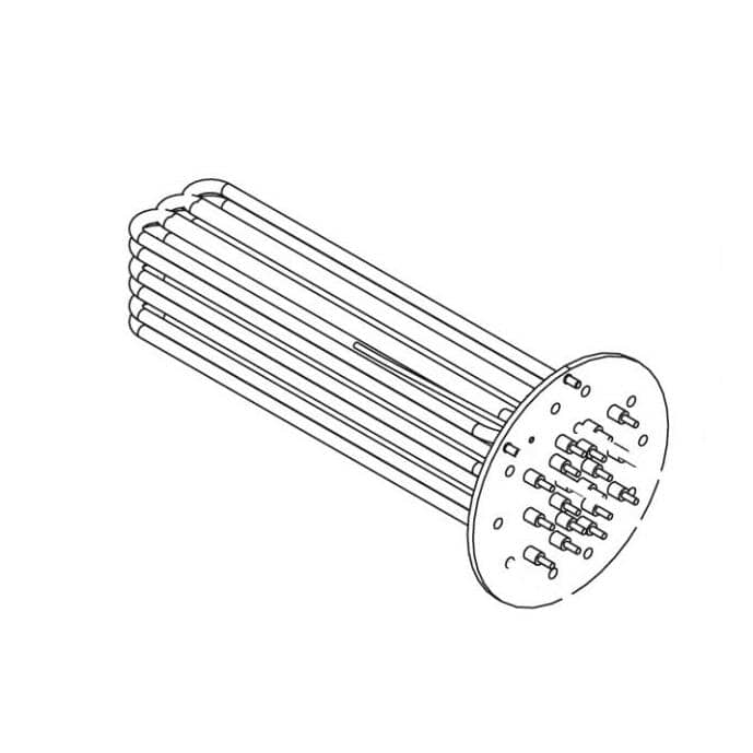 HOBART PARTS Hobart 00-949791-00002 18KW Heater Stud Weldment El - SKU HOB00-949791-00002