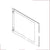 HOBART PARTS Hobart 01-236134 Kit Glass Inner Door LH CE10 - SKU HOB01-236134