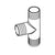 HOBART PARTS Hobart FP-091-71 Tee 1-1/2 X 1-1/2 X 1-1/2 (Bar - SKU HOBFP-091-71