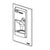 HOSHIZAKI PARTS Hoshizaki 1A0615A01 Front PANEL/DB200C - SKU HOS1A0615A01