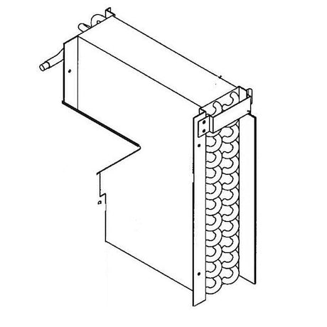 HOSHIZAKI PARTS Hoshizaki 2A0623-01 Condenser (RH1-SSB - SKU HOS2A0623-01