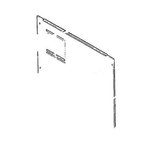 HOSHIZAKI PARTS Hoshizaki 2A2471-01 Rear Panel - SKU HOS2A2471-01