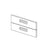 HOSHIZAKI PARTS Hoshizaki 2A7420G01 Drawer Face - CRES49 - SKU HOS2A7420G01