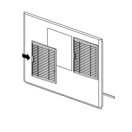 HOSHIZAKI PARTS Hoshizaki 3A1860A01 Front Panel - SKU HOS3A1860A01