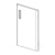 HOSHIZAKI PARTS Hoshizaki 3A3688A01 Door-(R) Assembly - SKU HOS3A3688A01