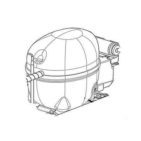 HOSHIZAKI PARTS Hoshizaki 3A9870-01 Compressor - SKU HOS3A9870-01