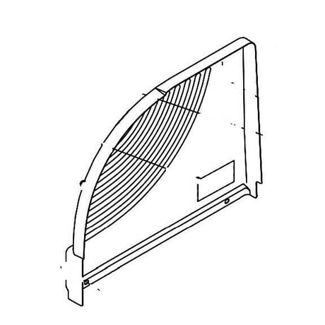 HOSHIZAKI PARTS Hoshizaki 3S1788G02 Side Cover L Ay (L) - SKU HOS3S1788G02