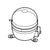 HOSHIZAKI PARTS Hoshizaki 438846-01 Clamp #01-236384 - SKU HOS438846-01