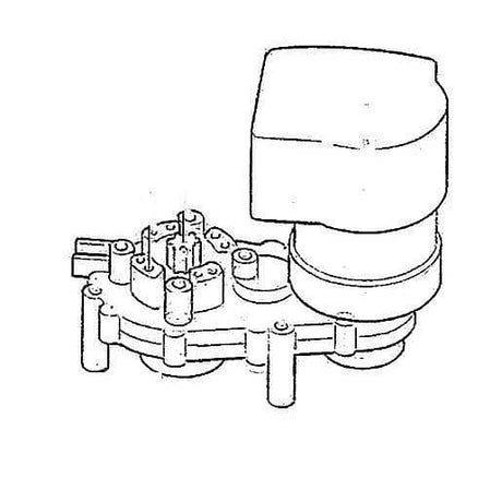 HOSHIZAKI PARTS Hoshizaki 450455-01 Gear Motor - SKU HOS450455-01