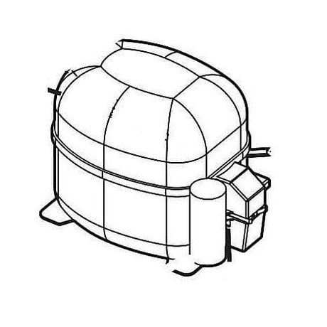 HOSHIZAKI PARTS Hoshizaki 4A4185-01 Compressor NF7CLX #1 - SKU HOS4A4185-01