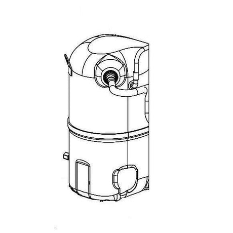 HOSHIZAKI PARTS Hoshizaki 4A5093-03 Compressor CS27K6E-T - SKU HOS4A5093-03