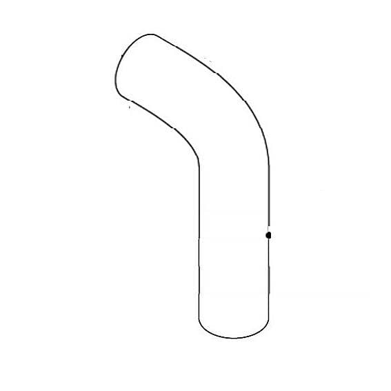HOSHIZAKI PARTS Hoshizaki 4X5999-01 Rubber Pipe (F) - SKU HOS4X5999-01