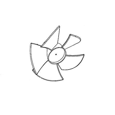 HOSHIZAKI PARTS Hoshizaki FA-90 FA-90 Condenser Fan Blade - SKU HOSFA-90