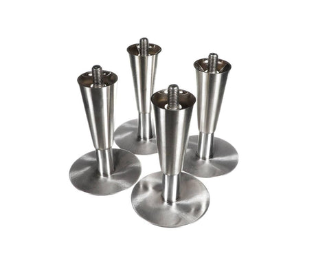 HOSHIZAKI PARTS Hoshizaki LP-6FLANGE LP-6IN Stainless Flanged Leg Set Of 4 - SKU HOSLP-6FLANGE