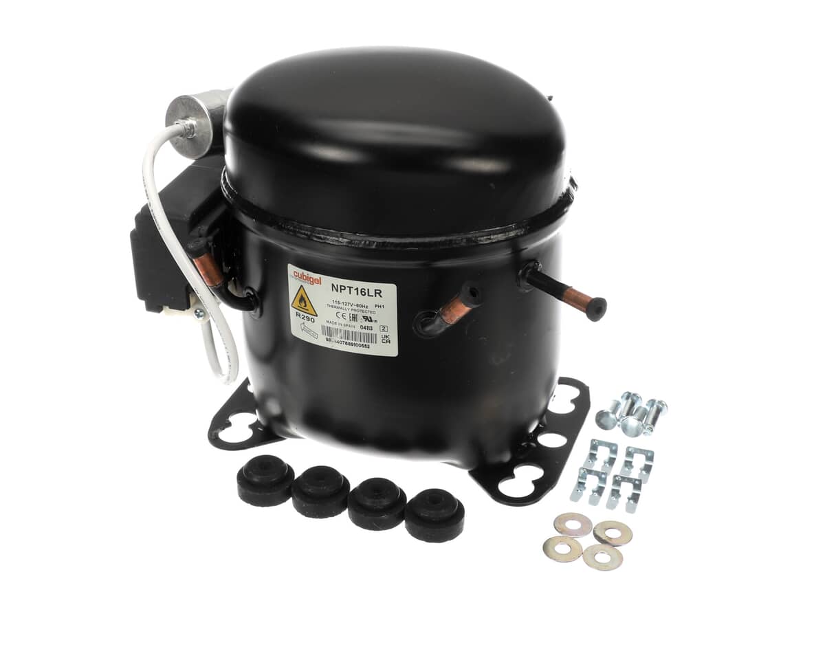 HOSHIZAKI PARTS Hoshizaki NPT16LR NPT16LR Compressor R-290 1/2HP 115-127V/ - SKU HOSNPT16LR