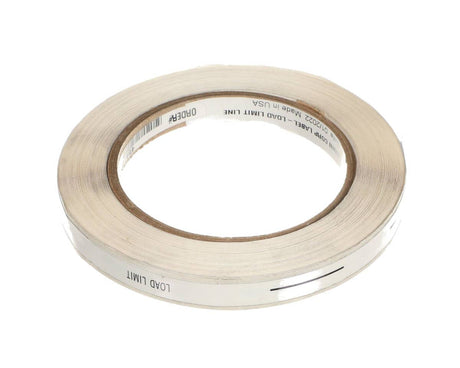 HUSSMANN PARTS Hussmann 0517476UM Label-Load Limit Line 90 Labels Per Roll - SKU HUS0517476UM