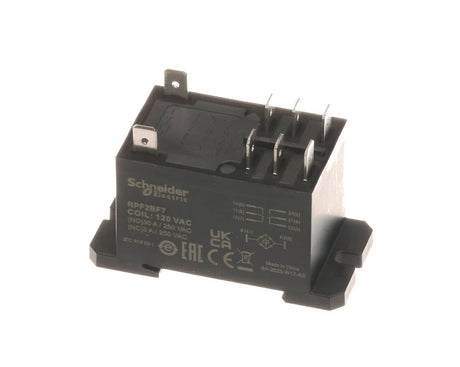 HUSSMANN PARTS Hussmann 3179221 RELAY-120VAC Schnder RPF2BF7 - SKU HUS3179221