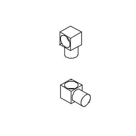 CORNELIUS PARTS Cornelius 1001777 Fitting L Br 1/4NPT X Street - SKU ICO1001777
