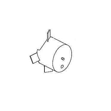 CORNELIUS PARTS Cornelius 1003440 Motor Fan 3/4 230/5/6 1700RPM - SKU ICO1003440