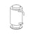CORNELIUS PARTS Cornelius 1003557 Evaporator Tube 2.50IN Foam Assembly - SKU ICO1003557