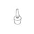 CORNELIUS PARTS Cornelius 1006027 Foot Rubr 1IN D 5/8IN Hi 1/2D Hole - SKU ICO1006027