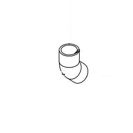 CORNELIUS PARTS Cornelius 1006695 Fitting L 45 PVC 3/4FSL X 3/4FSL - SKU ICO1006695