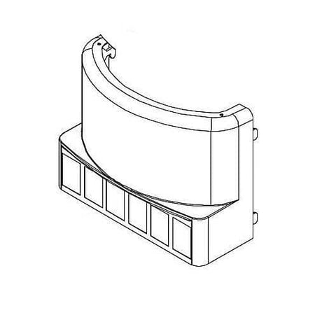 CORNELIUS PARTS Cornelius 1009065 Baffle Air Merch Impulse Rev C - SKU ICO1009065