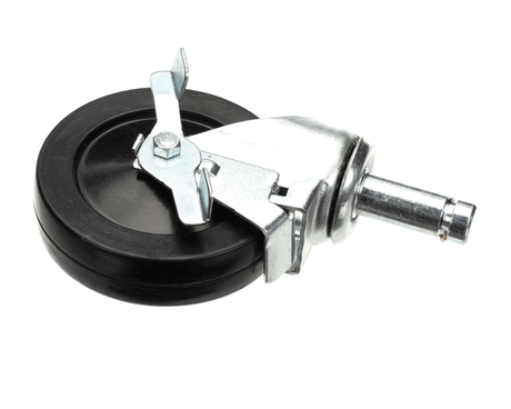 INTERMETRO PARTS Intermetro 5MB-NB Caster With Brake No Bumpers 5IN - SKU IMI5MB-NB