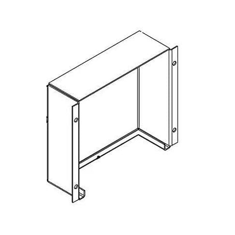 IMPERIAL PARTS Imperial 28064 Lower Flue Assembly (3 Tube Fryer) For F - SKU IMP28064