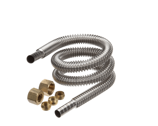 IMPERIAL PARTS Imperial 34679-25 3/8 X 25 Lg Corrigated S/S Flex Tubing - SKU IMP34679-25