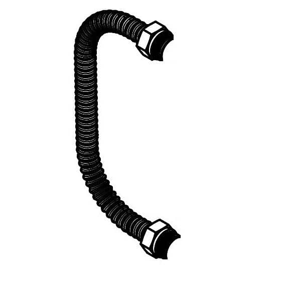 INSINGER PARTS Insinger 4705-01028 Hose Corrugated SS 1/2IN Fip - SKU ISG4705-01028
