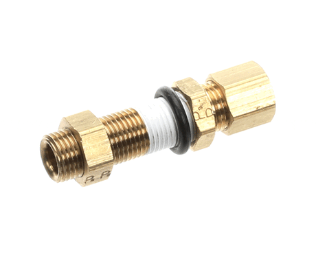 INSINGER PARTS Insinger D318F-B5-B5 1/4 Bulkhead Union W/Locknut C - SKU ISGD318F-B5-B5