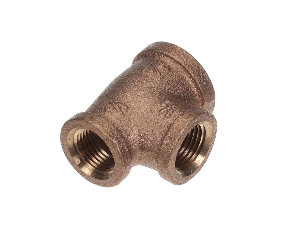 INSINGER PARTS Insinger D320F-E1D1D1 Brass Tee 3/4F X 1/2F X 1/2F - SKU ISGD320F-E1D1D1