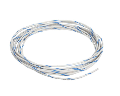 JACKSON PARTS Jackson 06145-011-46-40 Wire 18GA White/Blue Spiral 21 Drum - SKU JAC06145-011-46-40
