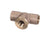 JACKSON PARTS Jackson 4730-411-25-01 Tee 1/2C X 1/2C X 1/4 Female Brass - SKU JAC4730-411-25-01