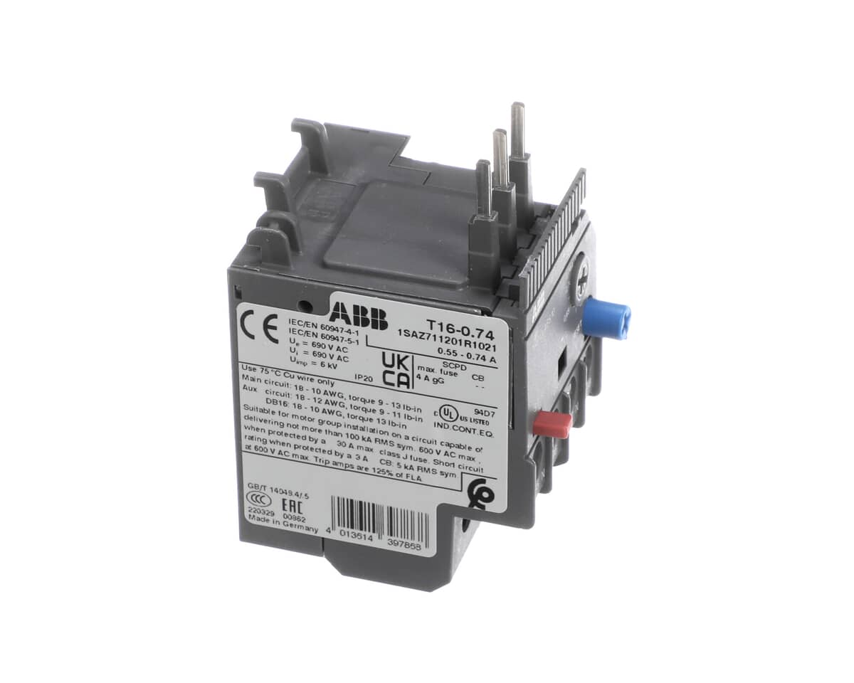 JACKSON PARTS Jackson 50001292 Overload .43-.65A 600V(MT03D) - SKU JAC50001292