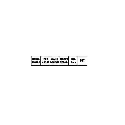JACKSON PARTS Jackson 9905-011-40-70 Decal Timer JP2000 - SKU JAC9905-011-40-70