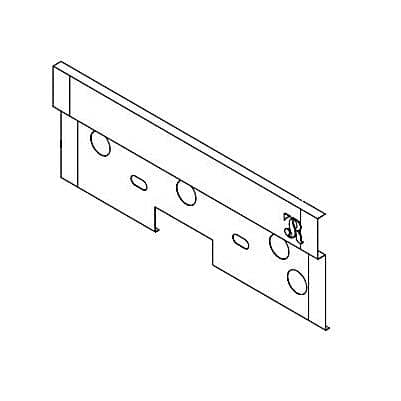 JADE PARTS Jade 7515910000 Front Panel Broiler KC-36 - SKU JD7515910000
